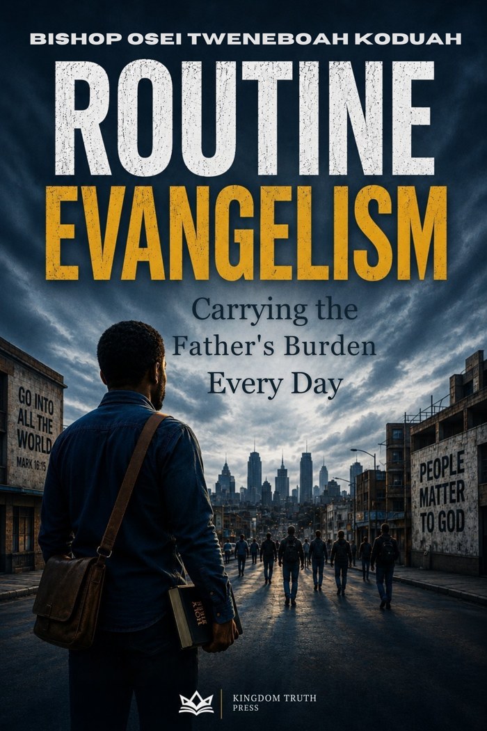 Cover of Routine Evangelism by Bishop Osei Tweneboah Koduah